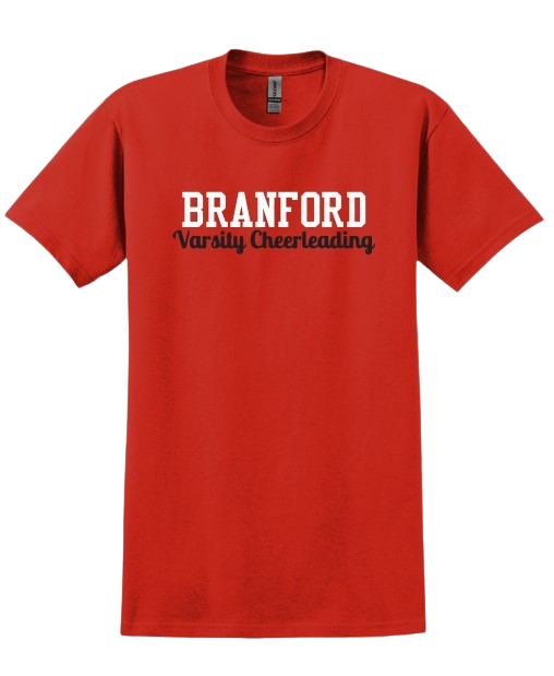 Branford Cheer T-Shirt Red